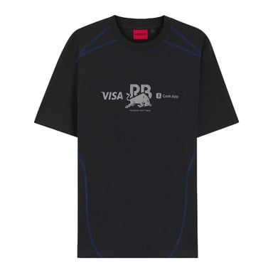 Hugo - T-Shirt für Herren/Damen Unisex, Rundhalsausschnitt, Wettbewerb, kurzärmlig (Schwarz)