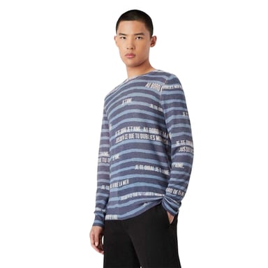 Emporio Armani EA7 - Pullover Top für Herren, Kaschmir (Marine)