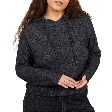 Brave Soul - Kapuzenpullover für Damen (Holzkohle)