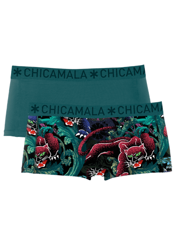 Chicamala Boxershorts – 2er-Pack – Damenunterwäsche
