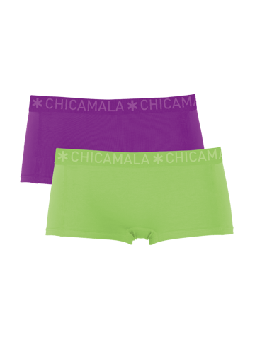 Chicamala Boxershorts – 2er-Pack – Damenunterwäsche