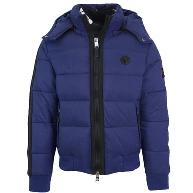 Plein Sport gepolsterte Jacke mit verschweißten Ärmeln in Marineblau