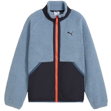 Puma - "Hybrid" Fleecejacke für Kinder (Kühles Blau)