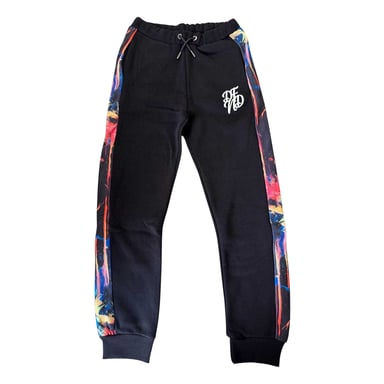 DFND London - Jogginghosen für Kinder (Schwarz/Bunt)