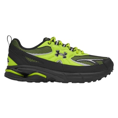 Under Armour - "Apparition Tech" Logo Sneaker für Damen, Leder (Grün)