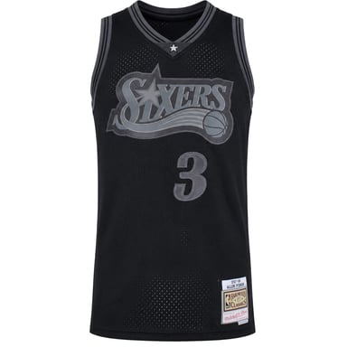 Mitchell & Ness NBA Philadelphia 76ers Allen Iverson Herrenweste - Schwarz