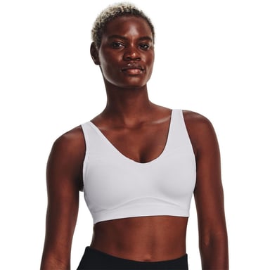 Under Armour - Sport-BH für Damen, Spaghetti-Träger (Weiß)