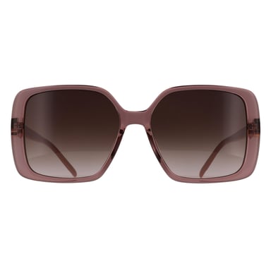 Hugo Boss BOSS 1939/G/S C19 HA Sonnenbrille mit Farbverlauf in Burgunderrot, Nude und Braun