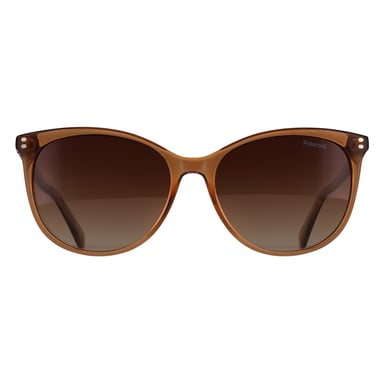 Polaroid PLD 4200/SX HAM LA polarisierte Sonnenbrille mit Farbverlauf in Champagner-Braun