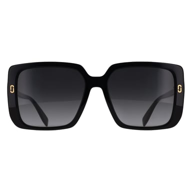 Marc Jacobs MJ 1121/S 807 9O Sonnenbrille in Schwarz-Grau-Farbverlauf