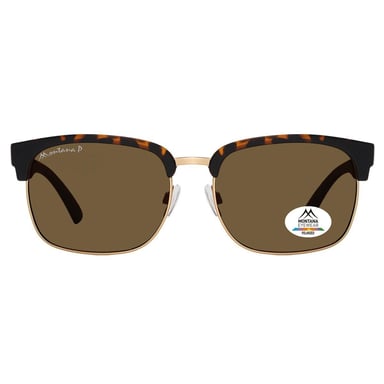 Montana MP192 D – matt, schildpattfarben, goldbraun, polarisierte Sonnenbrille