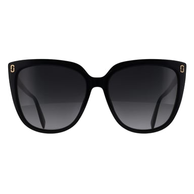 Marc Jacobs MJ 1137/S 807 9O Sonnenbrille in Schwarz-Grau-Farbverlauf