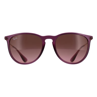 Ray-Ban RB4171 Erika 659114 Sonnenbrille mit Farbverlauf in transparent, violett, rosa und braun