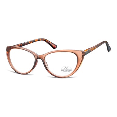 Montana HMR64 E transparent braun Lesebrille