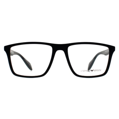 Emporio Armani EA3230 5001 mattschwarzes Brillengestell