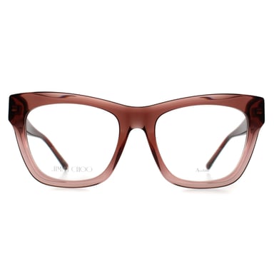 Jimmy Choo JC351 2LN burgunderrot rosa verblasst Brillengestell