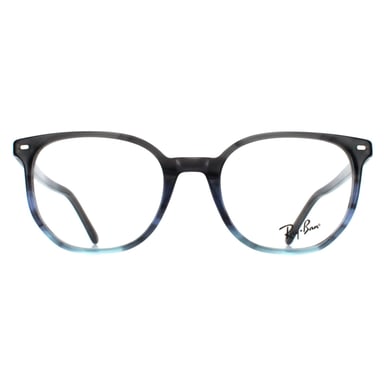 Ray-Ban RX5397 Elliot 8254 grau und blau gestreifte Brillenfassung