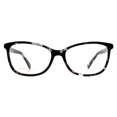 Jimmy Choo JC282/G R8M azurblaue havannafarbene Brillenfassung