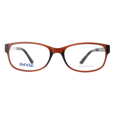 INVU B4426 D matt frosty amber Brillengestell