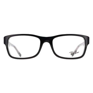 Ray-Ban RX5268 2034 Brillenfassung in Schwarz auf Transparent
