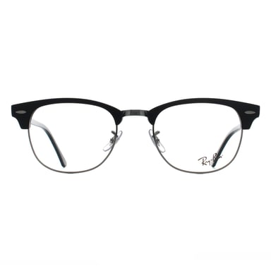 Ray-Ban RX5154 Clubmaster 2000 Schwarz auf Silber Brillengestell