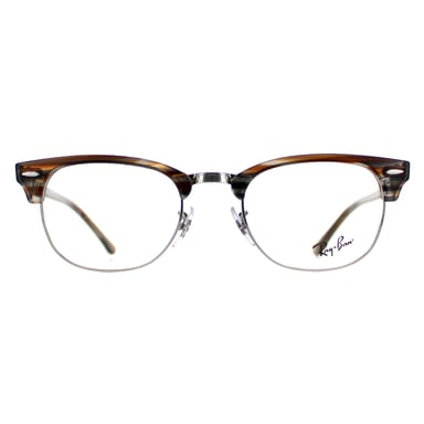 Ray-Ban RX5154 Clubmaster 5749 polished brown glasses frames