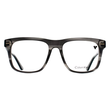 Calvin Klein CK22538 023 gestreifte graue Brillenfassung