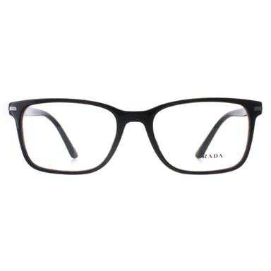 Prada PR14WV 1AB1O1 schwarzes Brillengestell