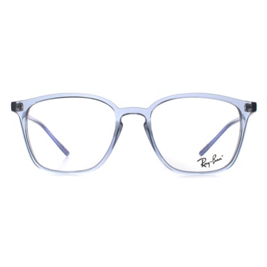 Ray-Ban RX7185 8235 transparent dunkelblau Brillengestell