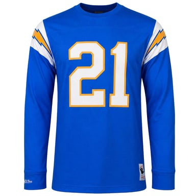 Mitchell & Ness NFL San Diego Chargers #21 Tomlinson Herren Blaues Oberteil