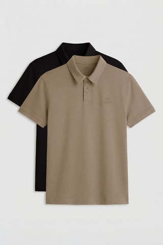 Herren-Polohemd aus Baumwollmischung