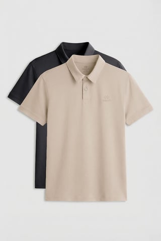 Herren-Polohemd aus Baumwollmischung