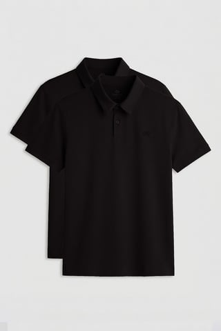 Herren-Polohemd aus Baumwollmischung