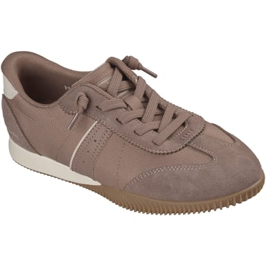 Skechers Bobs Starlight Quick Split Leder Damen Mocha Sneakers