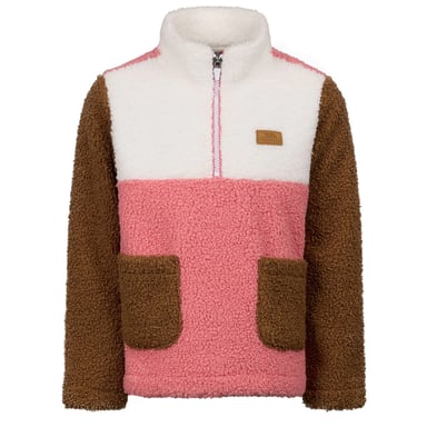 Trespass - "Mitta" Fleece-Oberteil für Kinder (Pfirsichfarben)