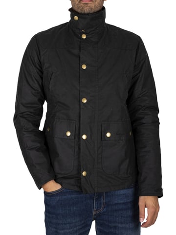 Barbour Reelin Wachsjacke, Grün