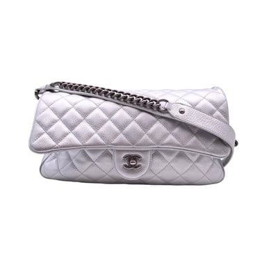 Chanel Leder-Schultertasche Timeless/Classique
