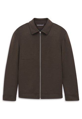 Bugatti Herren Blouson Wolle Handmade Umlegekragen