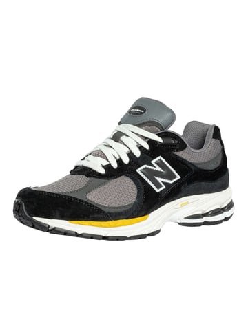 New Balance Wildleder-Sneaker Von 2002, Schwarz