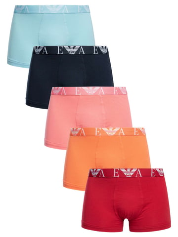Emporio Armani 5 Pack Koffer, Mehrfarbig