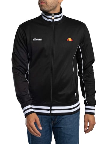 Ellesse Milan Trainingsjacke, Schwarz