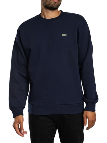 Lacoste Logo-Sweatshirt, Blau
