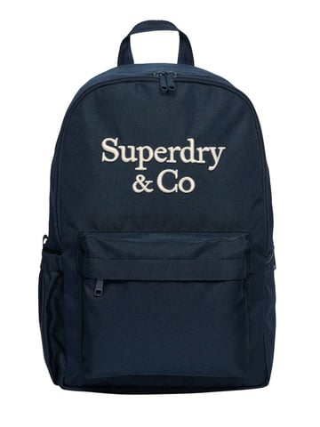 Superdry Rucksack Mit Firmenlogo, Blau
