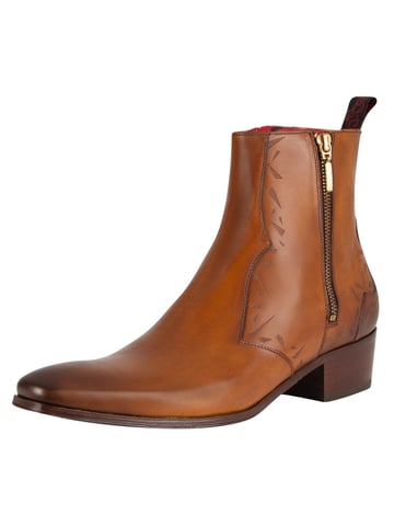 Jeffery West Carlito Lederstiefel, Braun