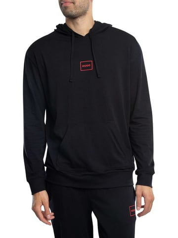 HUGO Laze Lounge Hoodie, Schwarz