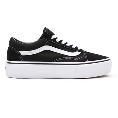 Kaufen Sie Vans Old Skool Platform Black/White Damen-Sneaker