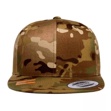 Flexfit - "Classic" Snapback Mütze (Khakigrün)