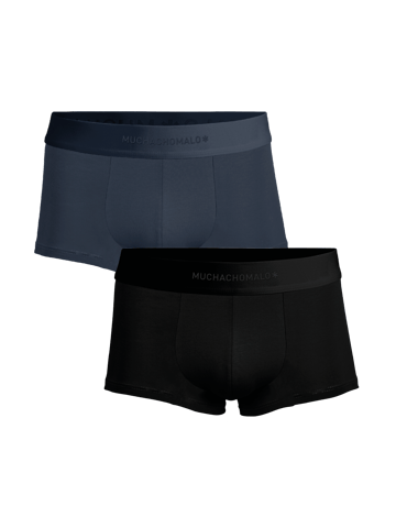 Muchachomalo Herren Pima Baumwolle Boxer Shorts - 2er Pack - Herren Unterwäsche