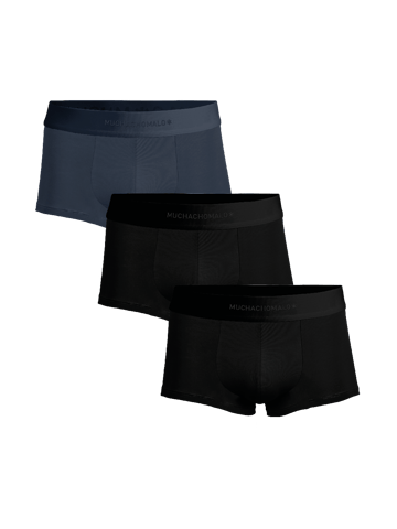 Muchachomalo Herren Pima Baumwolle Boxer Shorts - 3er Pack - Herren Unterwäsche