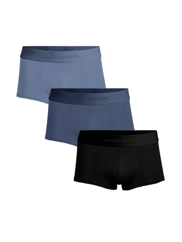 Muchachomalo Herren Pima Baumwolle Boxer Shorts - 3er Pack - Herren Unterwäsche